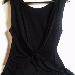 Fabletics Sports Top Black Size Large